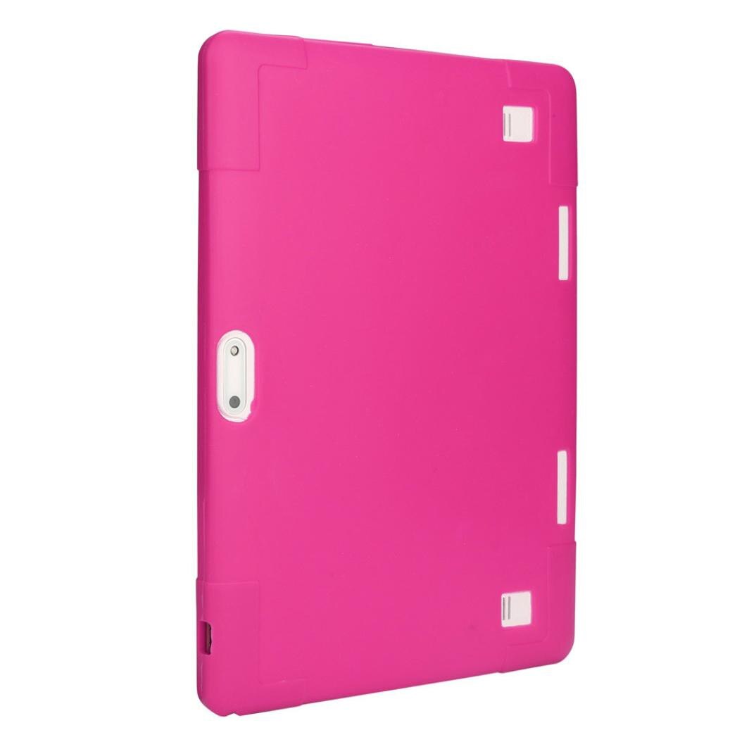 Siliconen Cover Case Voor 10 10.1 Inch Android Tablet Pc + Potloden + Film Tablet Cover Universal Siliconen Bescherm Shell # LR3