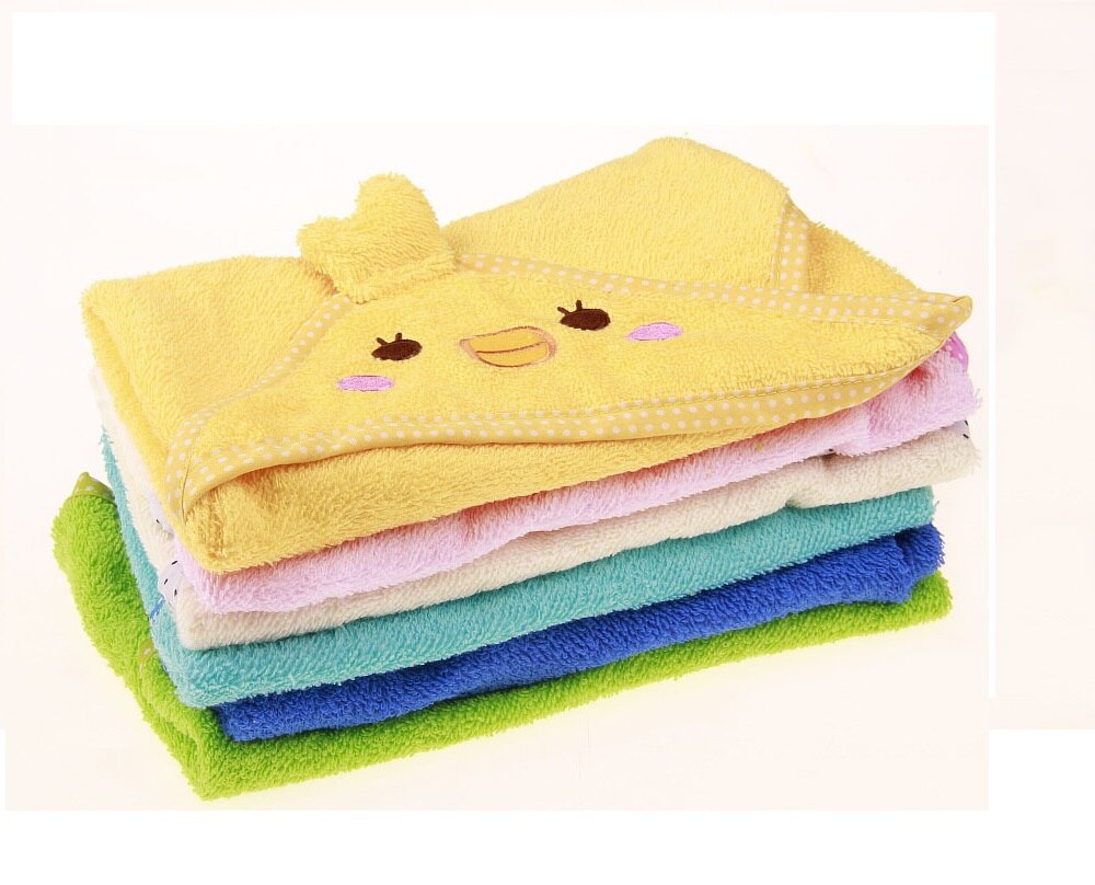 Serviette de bain à capuche pour animaux de compagnie, mignon, pour chien, chat, couverture chaude, douce, dessin animé, chiot, peignoir Super absorbant