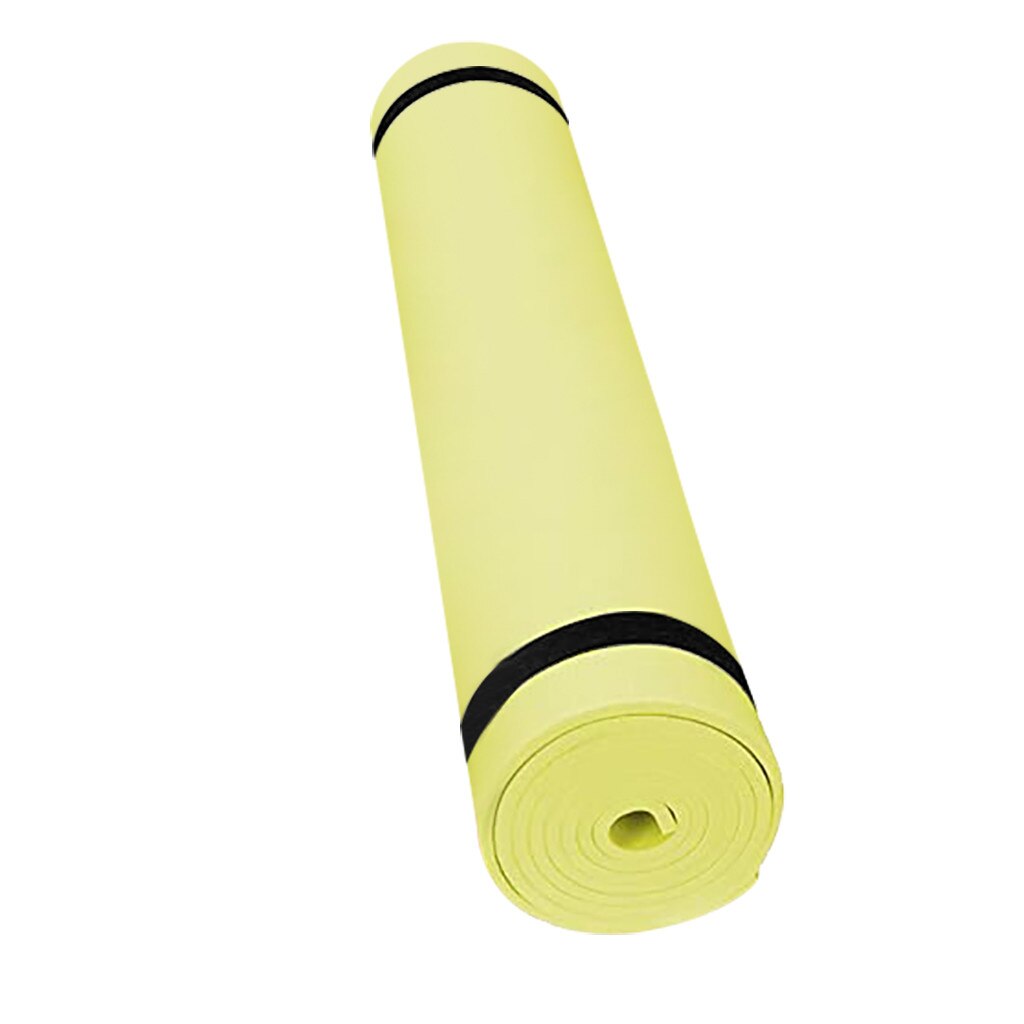 Yoga Mat Pvc Yoga Matten Anti-Slip Deken Gymnastiek Sport Gezondheid Afvallen Fitness Oefening Pad Sport Yoga Mat: Yellow