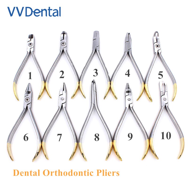 VV Dental Zange Kieferorthopädische Draht Distal End Cutter Zange Halterung Klammer Entferner Zange Zahnarzt Werkzeuge Dental Lab Instrument