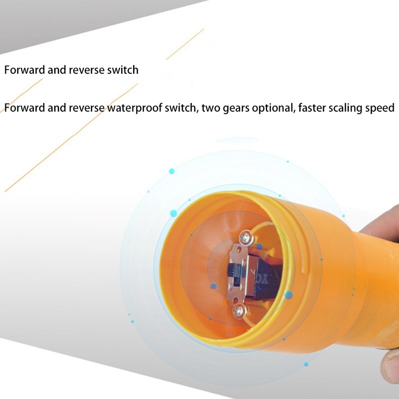 JHD-Electric Fish Scaler Fishing Scalers Clean Fish Remover Cleaner Descaler Scraper Seafood Tools US Plug