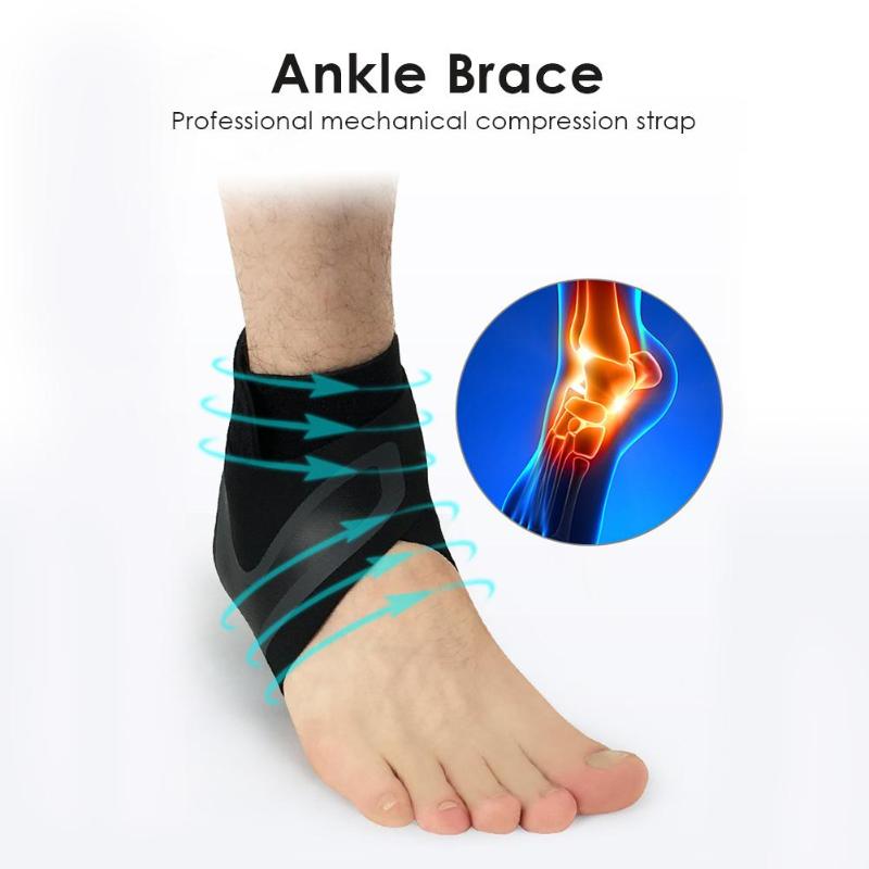 Kompression Sport Basketball Fußball Knöchel Unterstützung Verband Atmungsaktive Ankle Brace Stabilisator Schutz