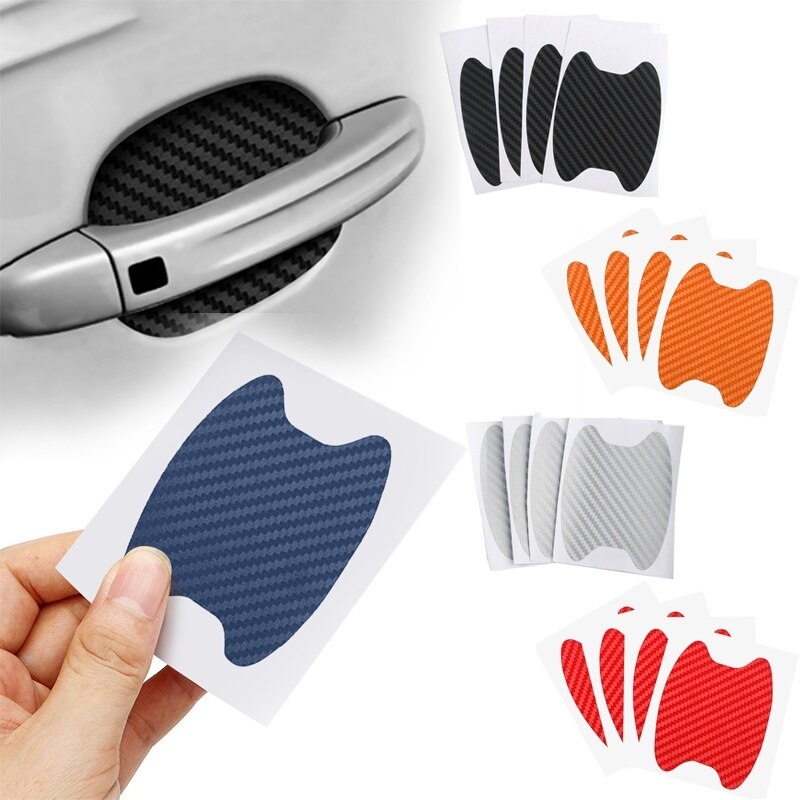 4 stuks auto handgreep beschermfolie voor opel/vauxhall astra j corsa e insignia zafira c