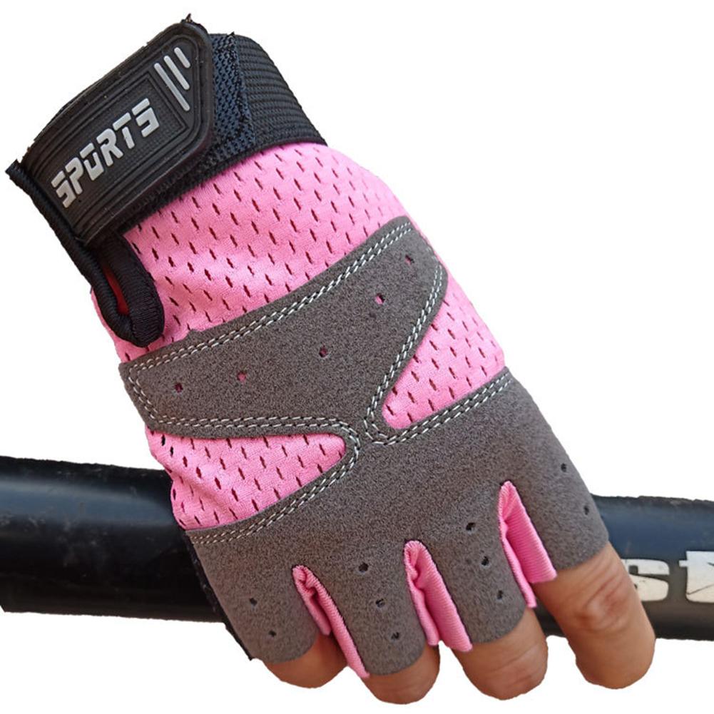 Barnhandskar för cykling, skyddande gym, tyngdlyftning, löpning, handskar för tonåringar, barn och små kvinnor