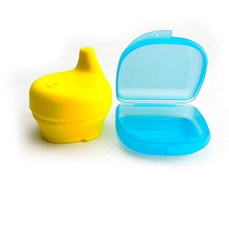 BPA Free Food Grade Silicone Sippy Lids for Cups, small glass drinking sippy lids for Cup: Yellow