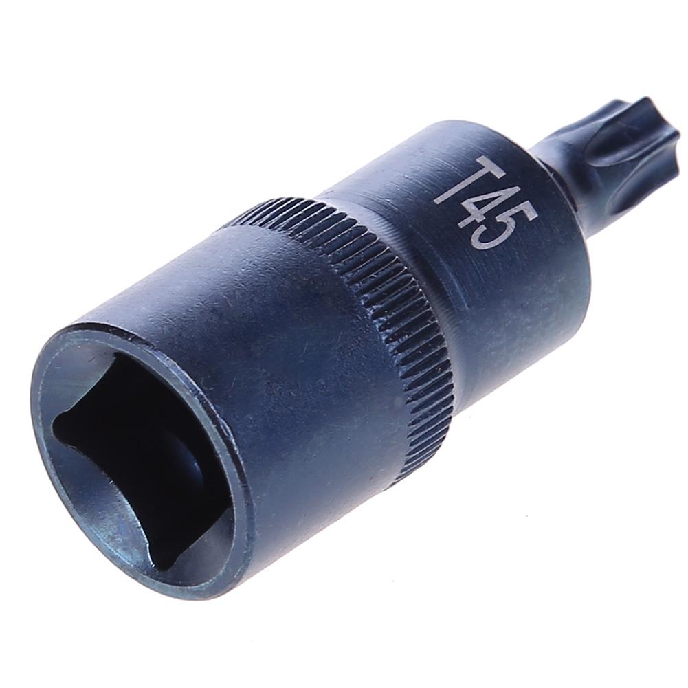 Torx Screwdriver Bit Tool 1/2 Socket Bits Adapter T20 T25 T27 T30 T35 T40 T45 T50 T55 T60 T70 1/2 inch Adapter Hand Tool