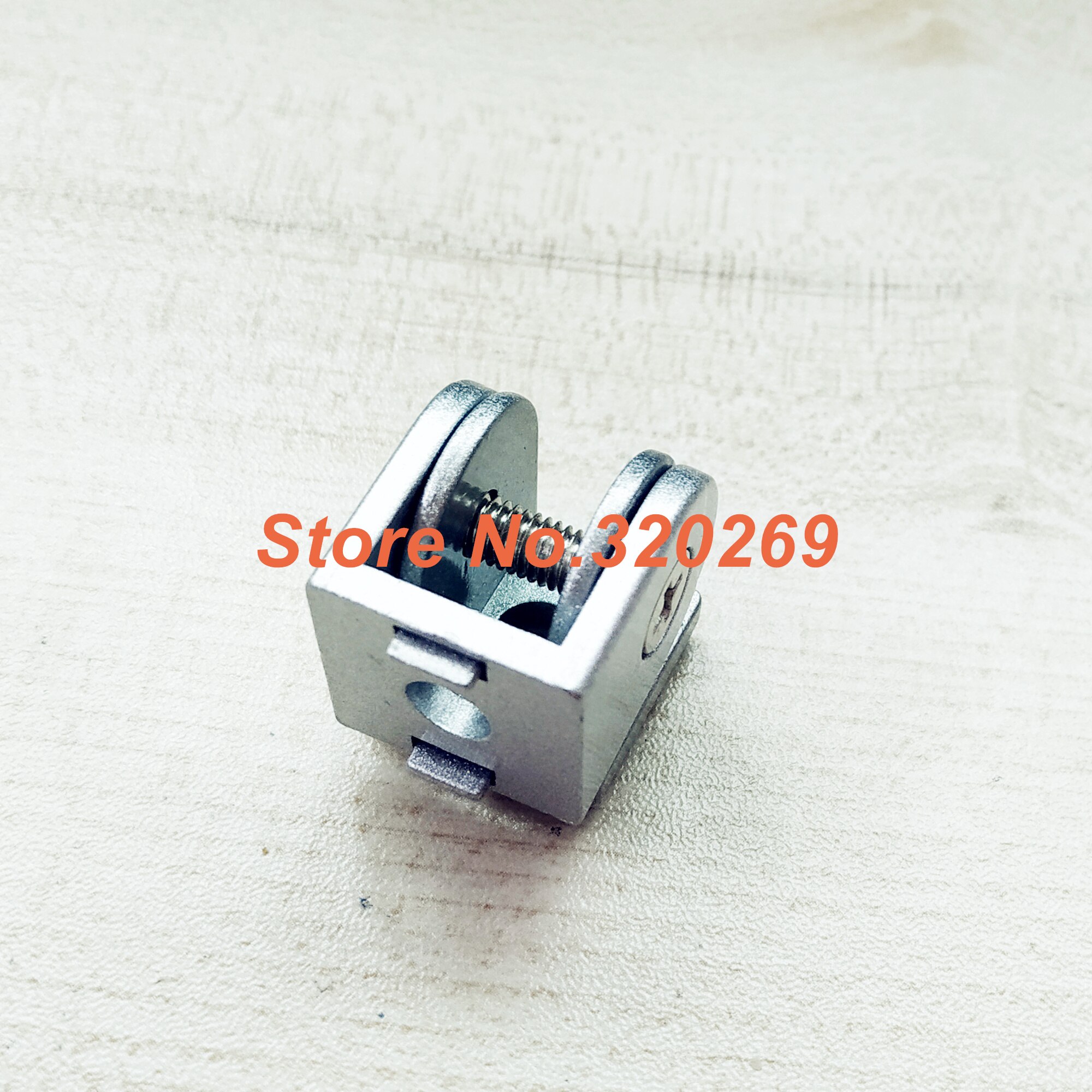 Living Hinge Piece Aluminum Profile Fittings Right Angle Zinc Alloy Flexible Pivot Joint Connector