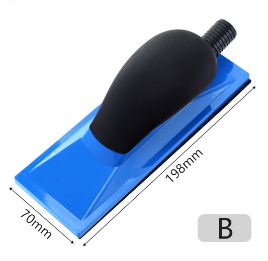 1pc 10 " schuurblok handstofafzuiging schuur slijp sponsblok stofvrij 80mm 230mm" stofvrij blok schuurgereedschap: Ander