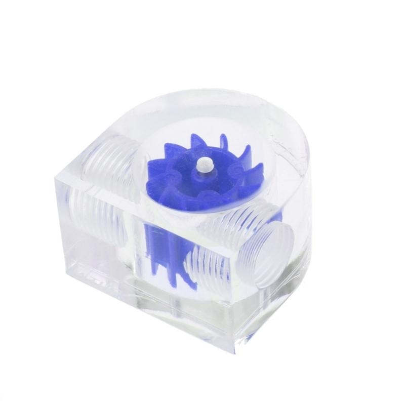 Misuratore di portata d'acqua PM2A Misuratore di portata semicircolare raffreddato ad acqua per computer Girante leggero e sottile migliore vendita