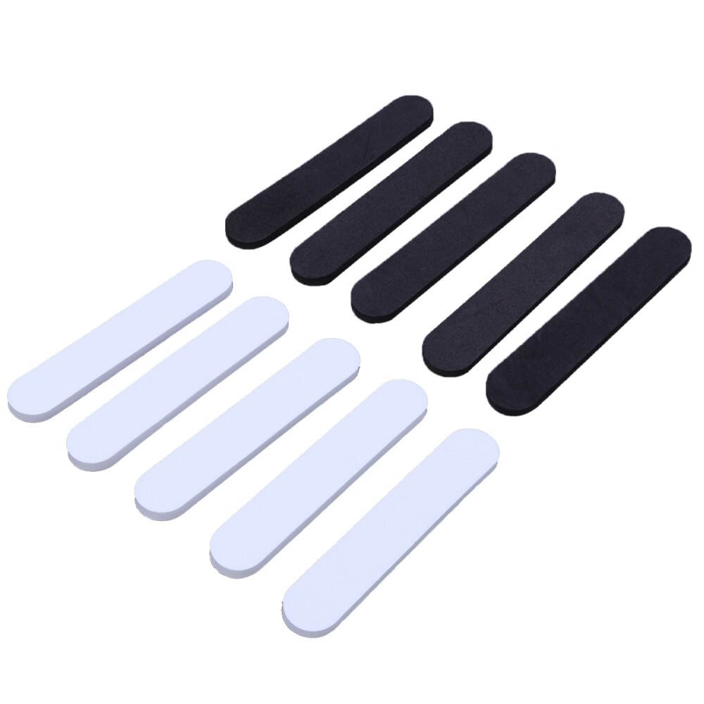 10pcs riduttore di dimensioni del cappello EVA Cap Size riduttore nastro fascia per il sudore cappelli Cap Saver cappello taglia adesivo nero: As Shown