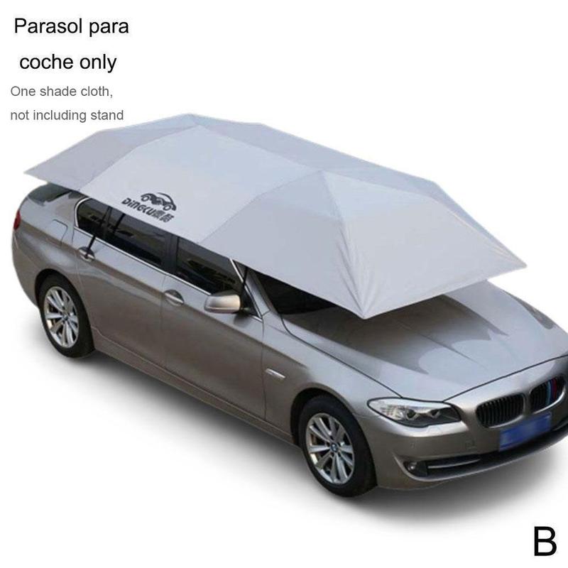 400x210 cm Car Cover Sun Shade Cover Car Protection Umbrella Oxford Cloth UV Resistant Foldable Car Tent Roof Anti-UV Protection: E