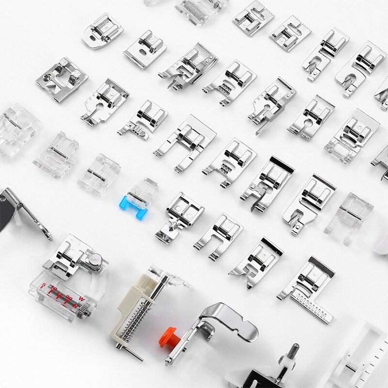 Brother Singer – pied-de-biche pour Machine à coudre 32/52/62/72/82, Kit de tressage, point aveugle, surjet, pièces de règle à fermeture éclair