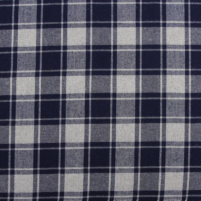 polyester bomull pledd stoff tykkere trykt tøy klær kjole skjorte gjør det selv håndlaget quilting lappeteppe håndarbeid rutete stoff: 4 / 50 cm x 140cm
