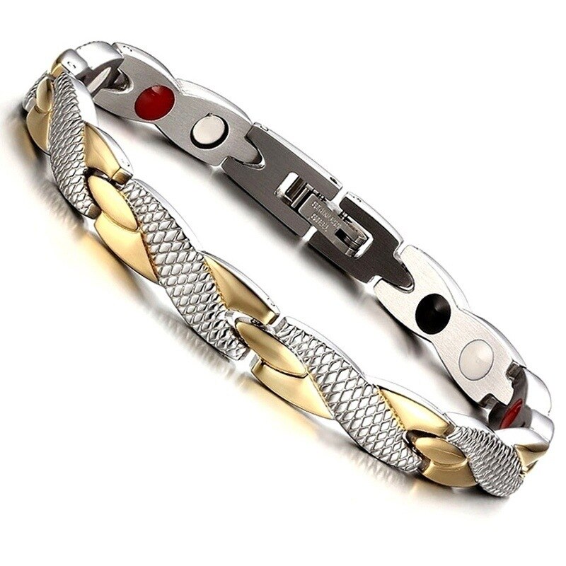 Pulsera de dragón Punk para hombre, brazalete con imán duro, joyería de , accesorios Vintage de animales, para novio,
