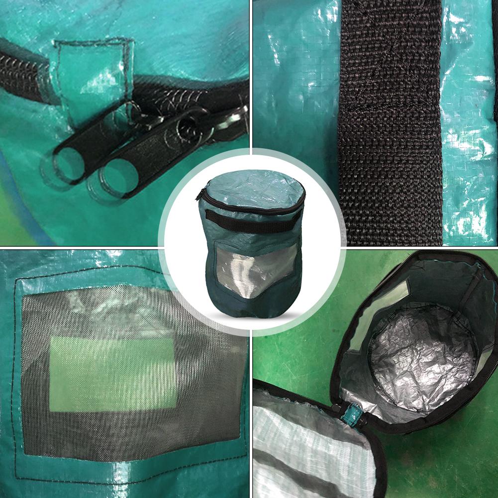 30L Organic Waste Kitchen Garden Yard Compost Bag Environmental PE Cloth Planter Kitchen Waste Disposal Organic Compost Bag