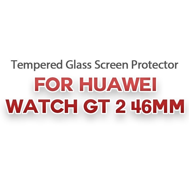 Härdat glas för huawei watch  gt 2 3 runner 46mm smart watch genomskinlig skärmskyddsfilm tillbehör för huawei  gt2 gt3 46mm: Gt 2 46mm / 5 st