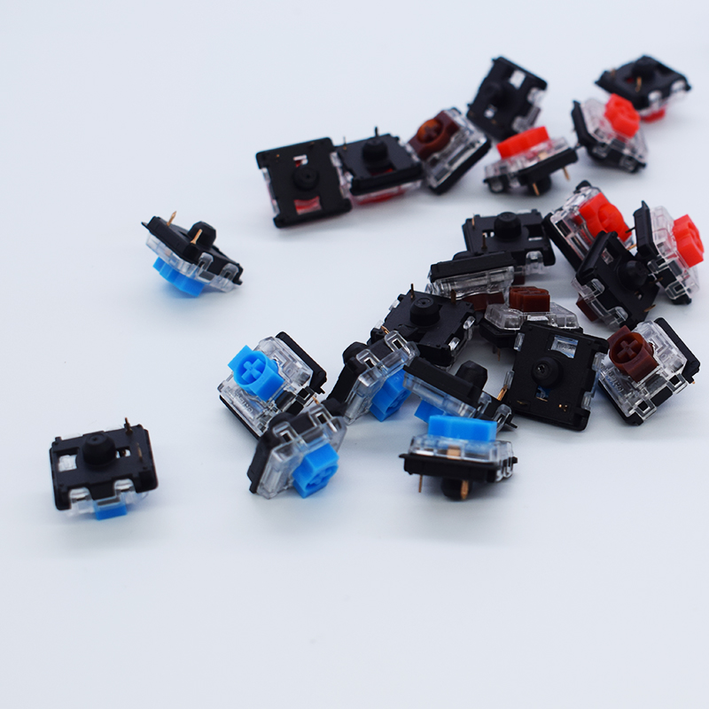 Gateron Jiadalong mechanical keyboard low axis switch thin switch red blue coffee thin switch