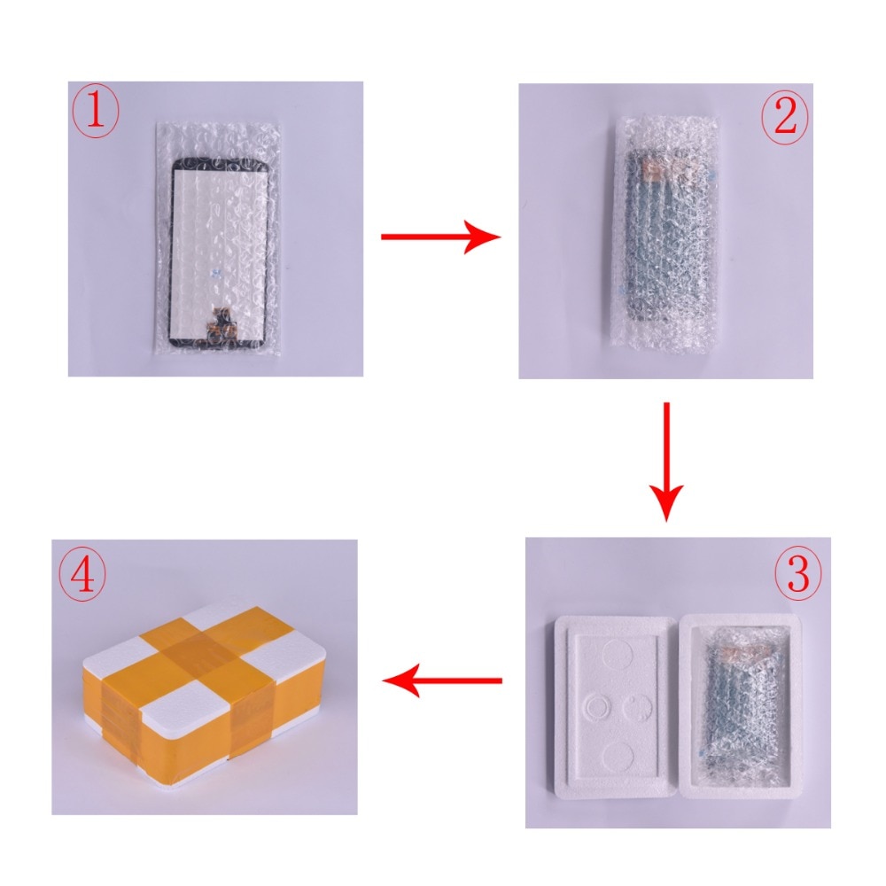 Original For Blackview BV5000 LCD Display With Touch Screen Digitizer Assembly