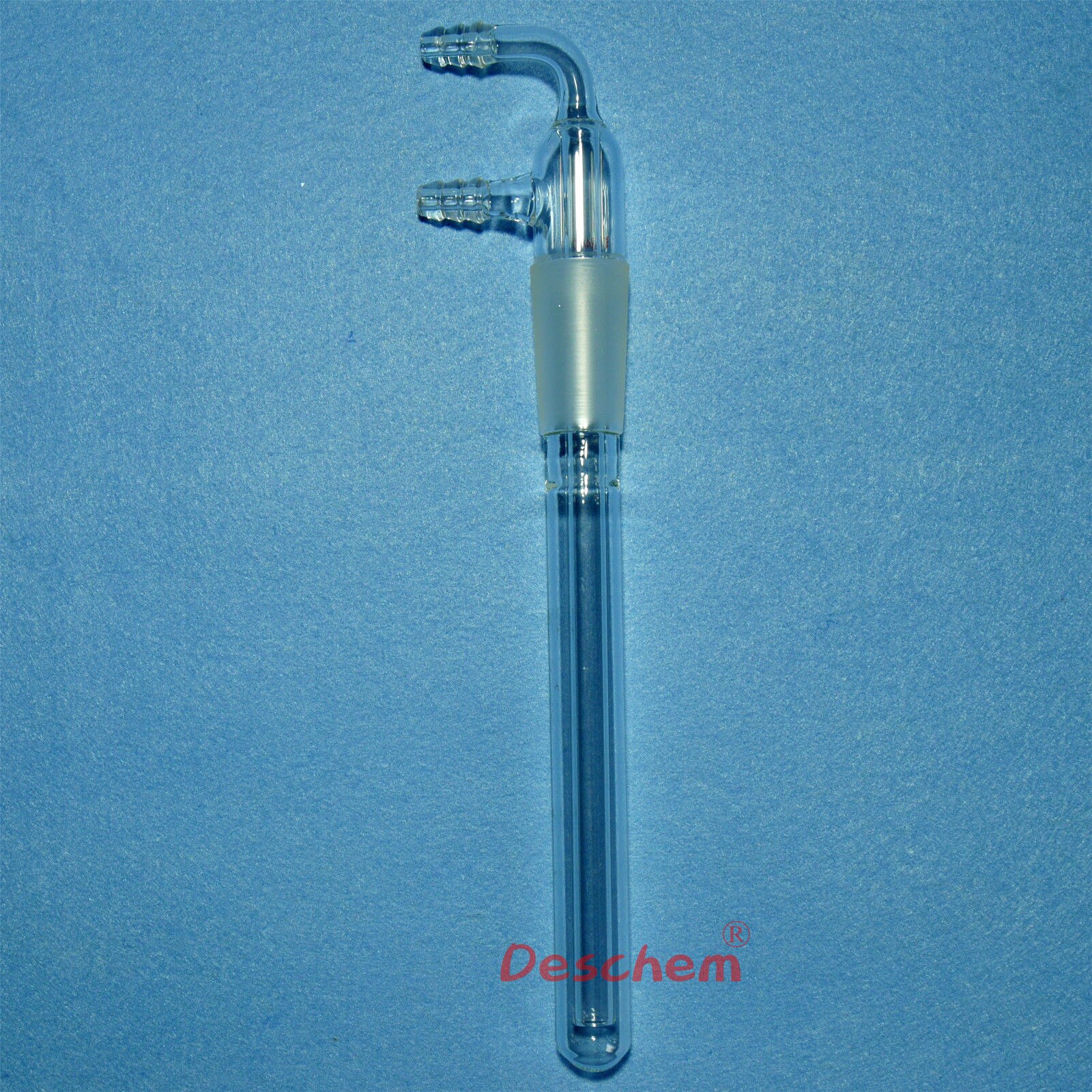 200mm, 24/40, Ace Koude Vinger Val, Lab Glas Condensor W/Slang Aansluiting