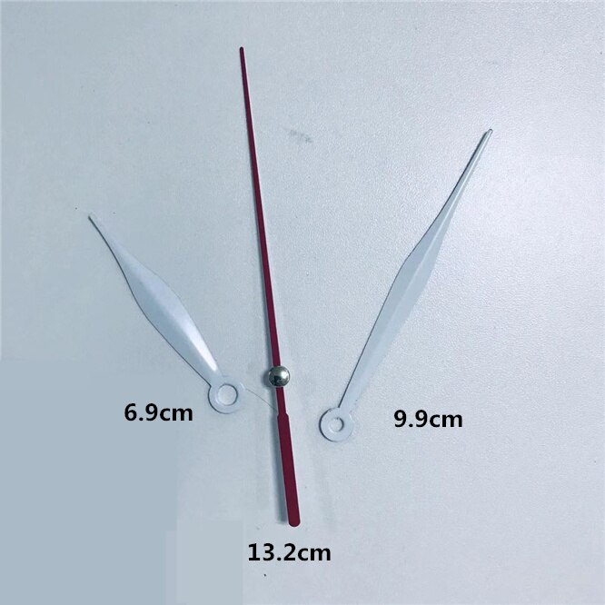 M2188 silencieux grand mur Quartz horloge mouvement mécanisme 22mm arbre réparation outil pièces Kit bricolage ensemble avec des mains en métal: A8