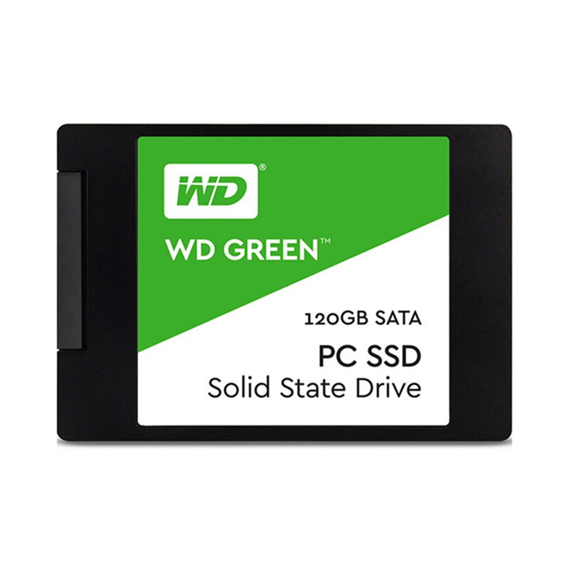 Western Digital WD SSD GRÜN PC 120 GB SATA 6 GB/s Interne fest Zustand Antrieb Interne Sabit Festplatte für Laptop WDS120G2G0A