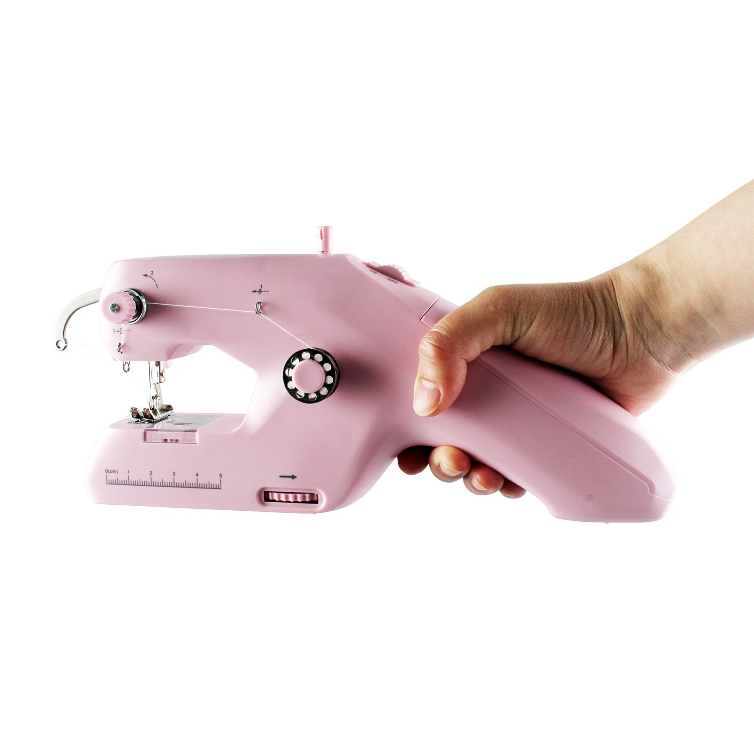 Portable Handheld Sewing Machine Cordless Electric Sewing Machine Set Home Sewing Quick Repair DIY Clothes Sewing Machine