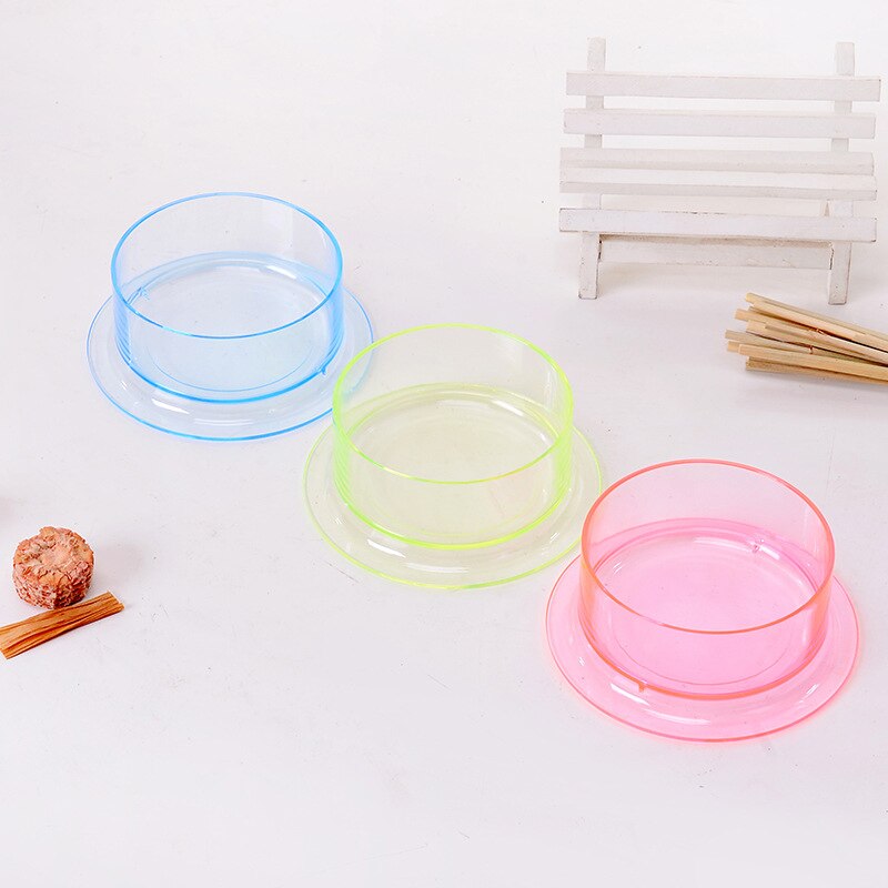 View of Clear Hamster Food Bowl Anti Turnover Hamster Feed... - Grandado