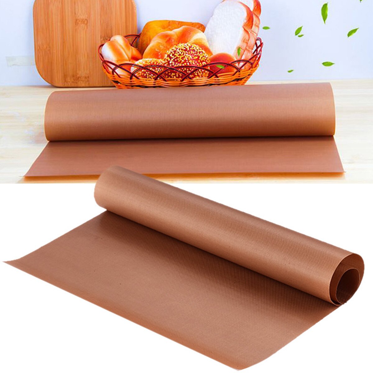 Hittebestendig Bakken Oliepapier Mat Tafelzeil Voor Outdoor Bbq Pastry Non-stick Herbruikbare Bakken Mat Hittebestendig pad