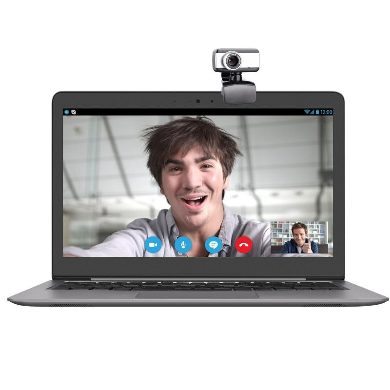 Hd Webcam USB2.0 Webcam Camera Met Mic Clip-On Camara Web Voor Computer Pc Laptop Camera Webcam Kamera Internetowa *