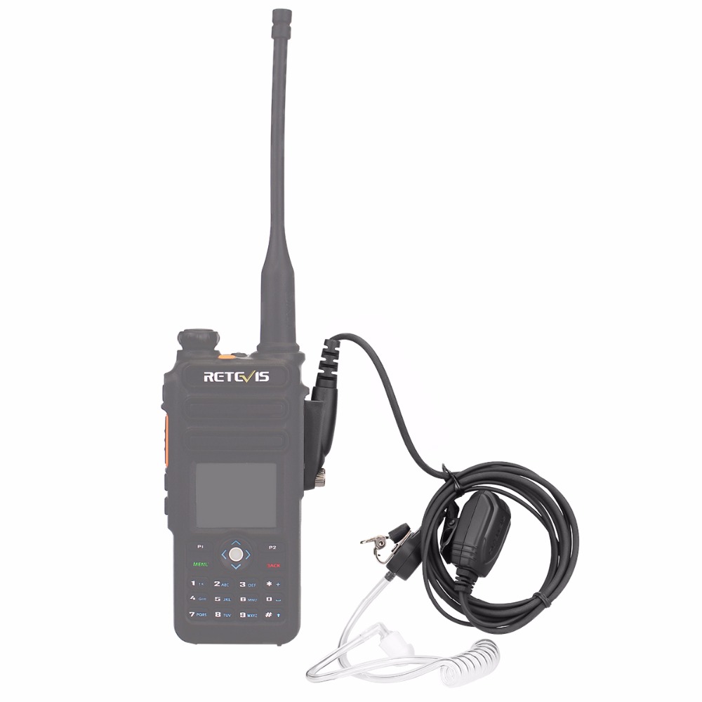 Retevis Air Akoestische Buis Walkie Talkie Oortelefoon Voor Tyt MD/Retevis RT82/RT87/RT83/RT29/ailunce HD1 Ham Radio Headset J9127