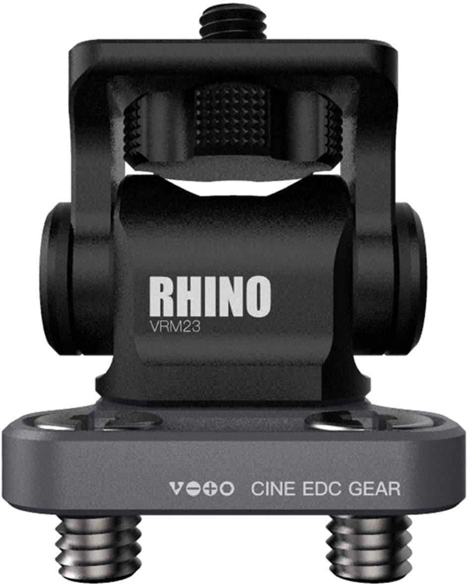 Andycine Rhino Monitor Mount Kantelen Tot 180 ° En Swivel 360 ° Monitor Stand Met 4Mm Olven Kabel slot Fit Voor Camera Kooien