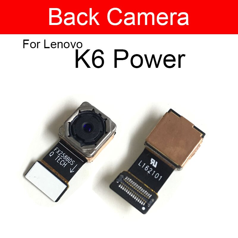 Anteriore ottavino e Posteriore Posteriore Cavo Della Flessione Della Macchina Fotografica per Lenovo K5 K6 K3 Nota A700 K50-T5 K5 Più K6 di Alimentazione k52t38 K53a48 K33a42 k33a48 Parti: K6 Power Back telecamera