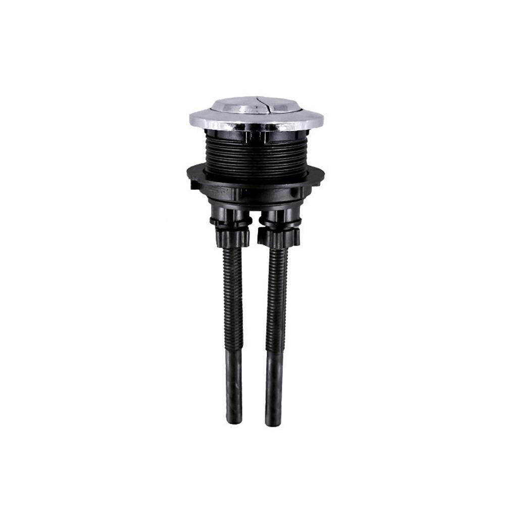 Universele Wc Knop Cover Past 38/48/58Mm Gat Closestool Ronde Dual Druk Tank Accessoires Push Schakelaar Waterbesparende staaf