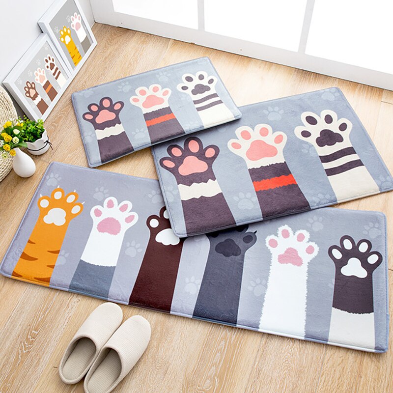 Slaapkamer Badkamer Deur Mat Zachte Cartoon Keuken Tapijt Lange Matten Deurmat Anti-Slip Vloer Outdoor Entree Mat Voor Living kamer Tapijt
