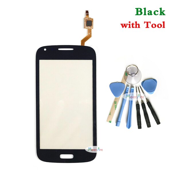 4.3 Voor Samsung Galaxy Core Duos GT-i8260 I8260 I8262 Touch Screen Digitizer Sensor Voor Glas Lens Panel: Black with Tool