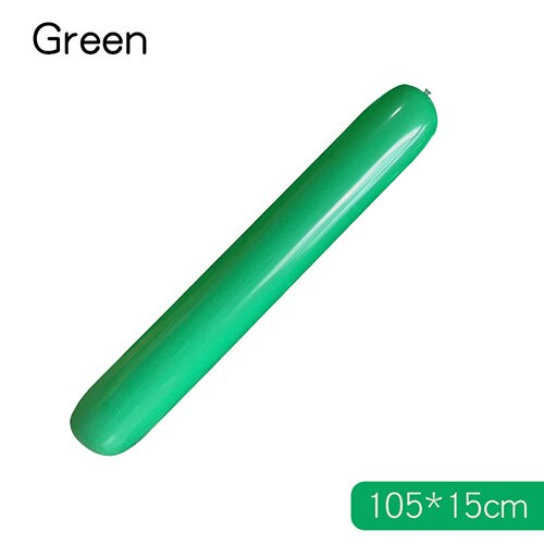 Ruizhi Children Air Inflatable Stick Kindergarten Outdoor Sports Custom Game Props Educational Sports Toys For Kids RZ1041: 12green 105cm