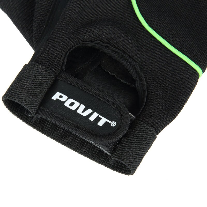 Povit Sport Fitness Half Vinger Handschoenen Ridding Handschoenen Fietsen Vingerloze Handschoenen Fitness Sport Handschoenen