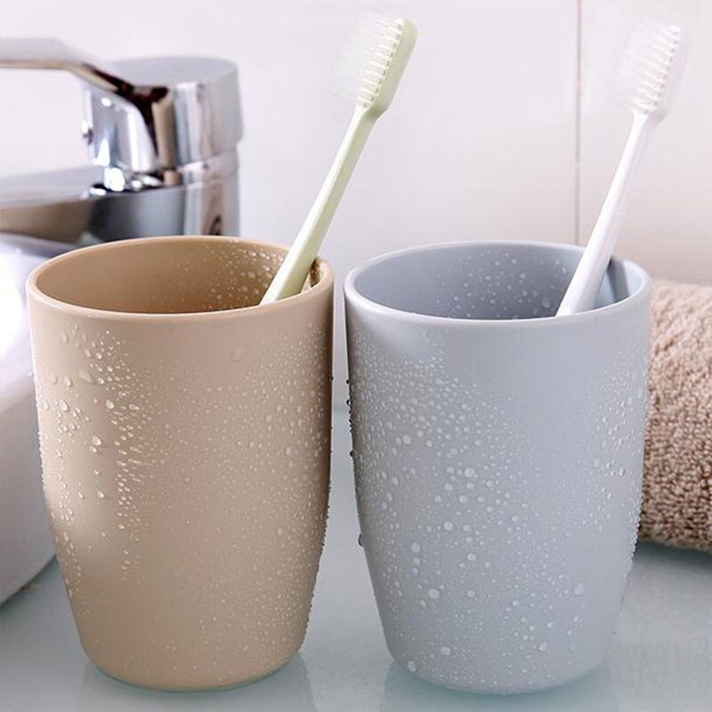 Travel Toothbrush Cup Simple Mug Cup Water Travel Green Wheat Brushing Cup Couple Toothbrush Cup