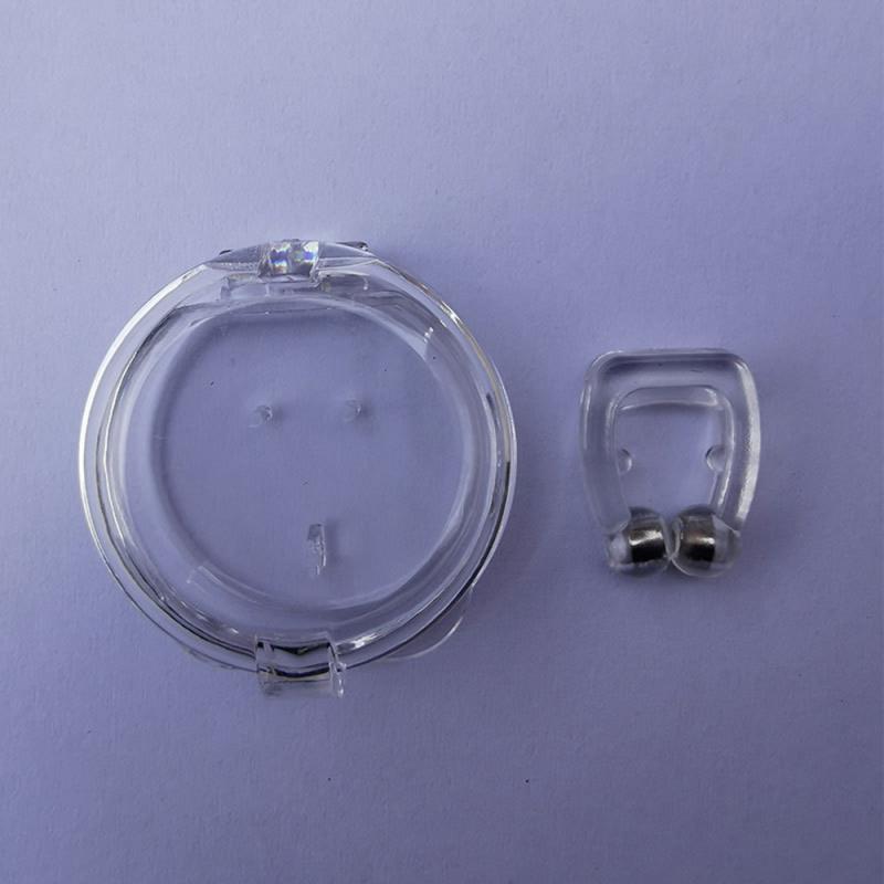 4/2/1 stk silikon magnetisk anti-snorke-enhet neseklemme sovevakt snorestopper nesepust antisnorking sover hele natten