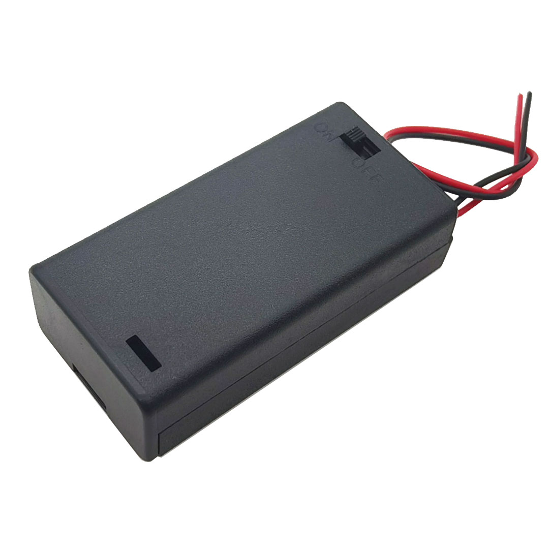 FAI DA TE 1/2/3/4 fessura AA batteria titolare scatola Caso AA batteria Astuccio titolare scatola con Interruttore