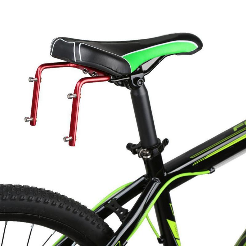 Bicycle Seat Post Bottle Rack Converter Cycling Mountain Bike Saddle Back Double Bottle Cage Cage Rack Adapter