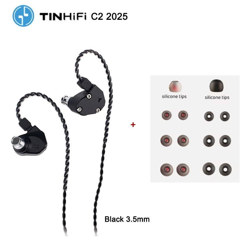 Tinhifi DUDU / C2 2025 / T3 PLUS in-ear oortelefoon: Blauw