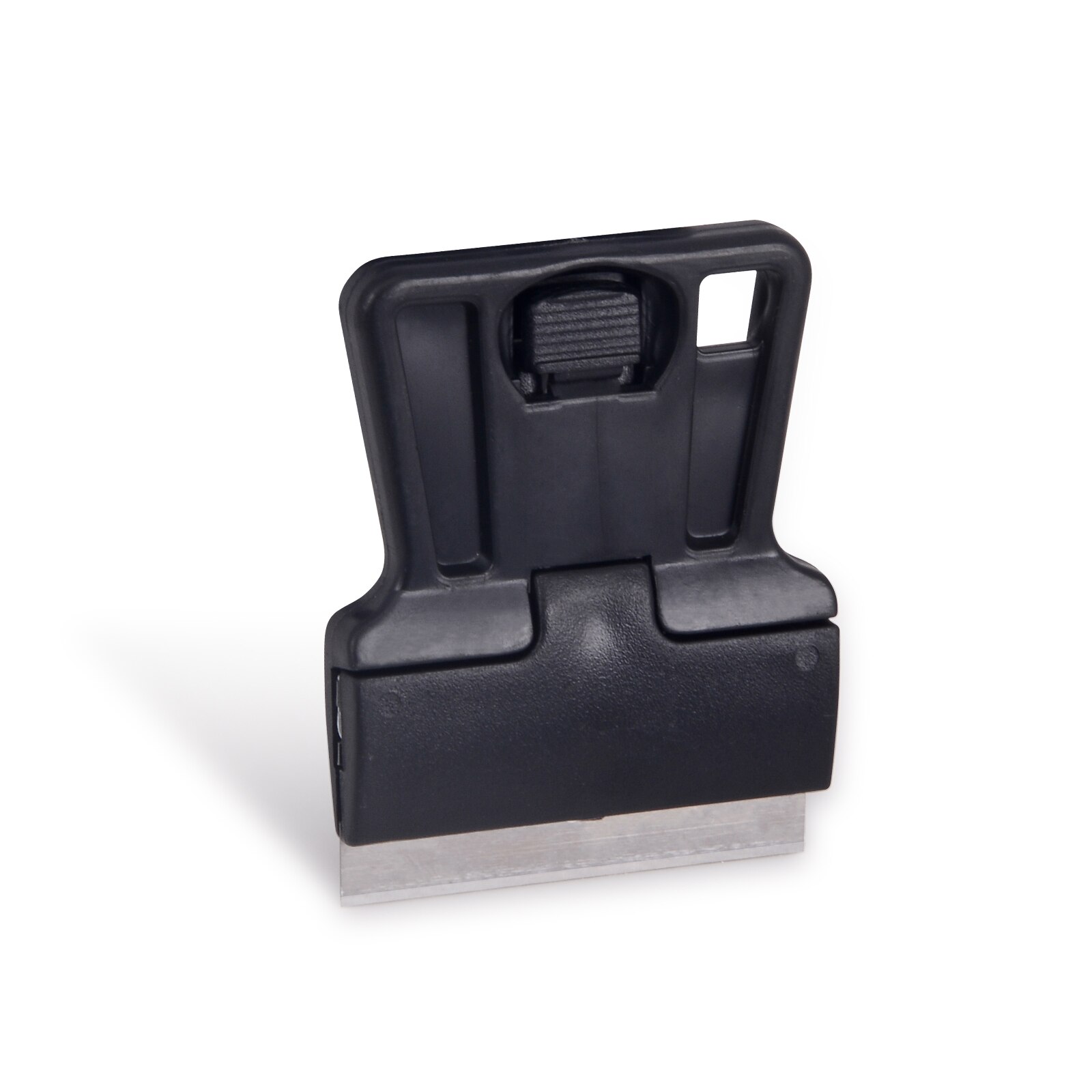 FOSHIO 4PCS Razor Scraper with Box Steel Razor Blade Squeegee Carbon Fiber Window Tint Tool Household Cleaning Tool Glue Remover