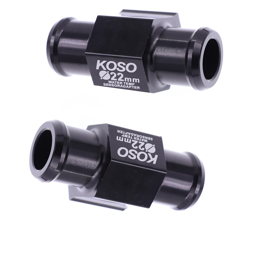 Water Temp Temperature Joint Pipe Sensor Gauge Radiator Hose Adapter Size 18mm/22mm/30mm/32mm/36mm/38mm/40mm