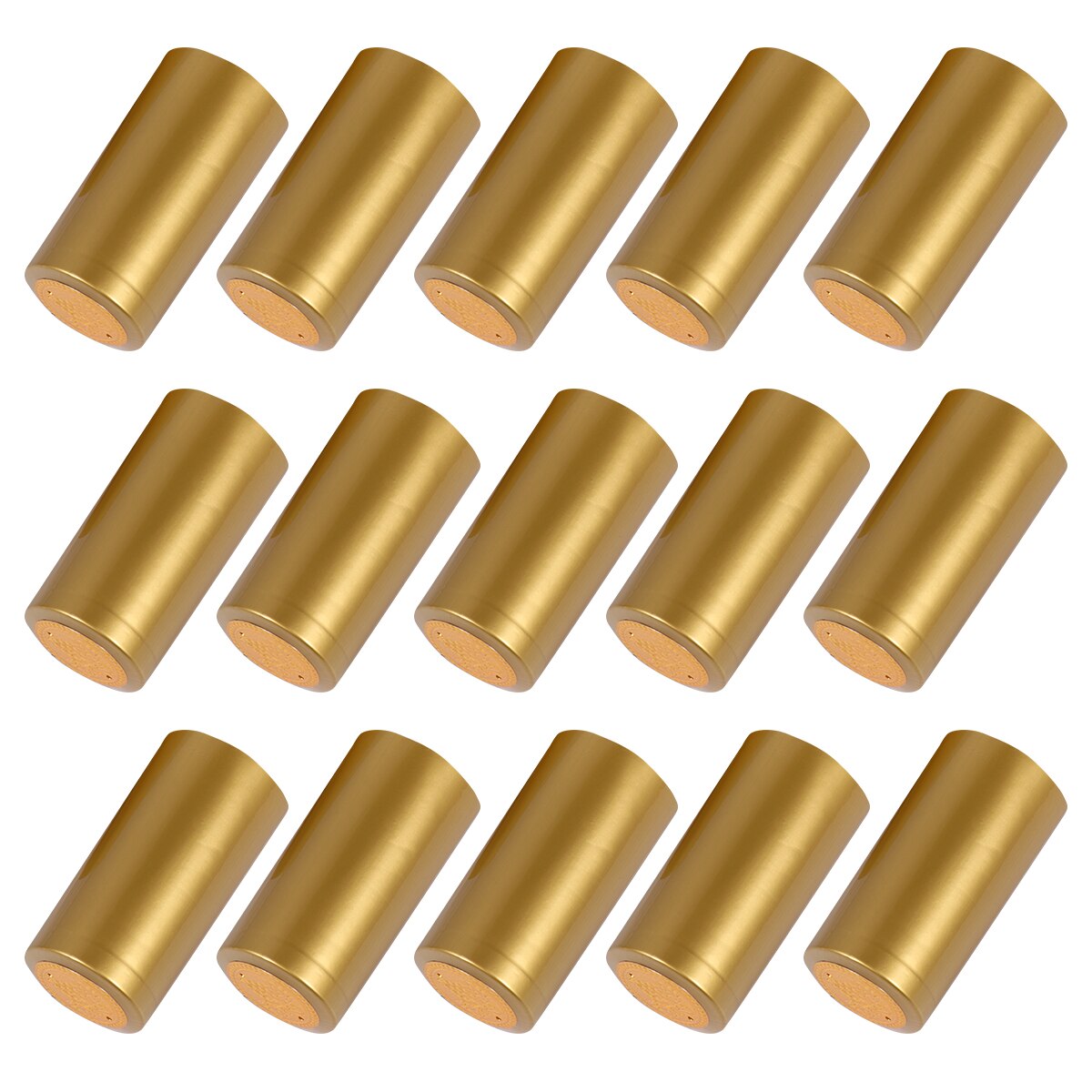 Capsules thermorétractables pour bouteille de vin, 100 pièces, Film thermorétractable pour bouteille à bouche droite