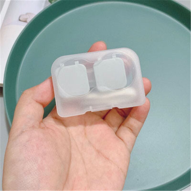 1PCS Contact Lens Box Holder Portable Small Lovely Eyewear Bag Container Contact Lenses Soak Storage Case Travel Kit Women: 07