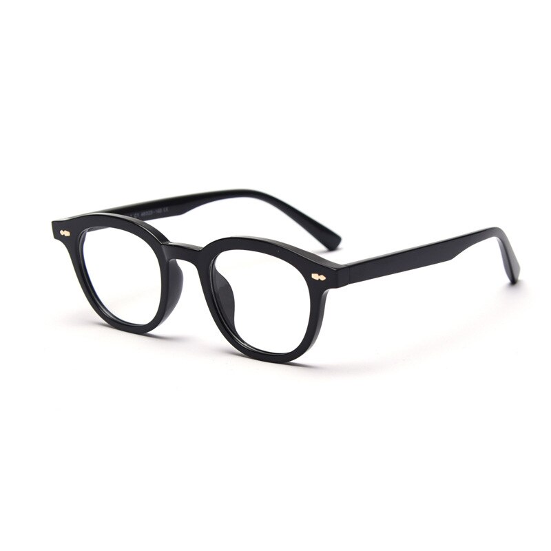 Occhiali Johnny Depp occhiali da uomo anti-blu chiaro per computer occhiali rotondi trasparenti da donna design del marchio TR90 cornice retrò