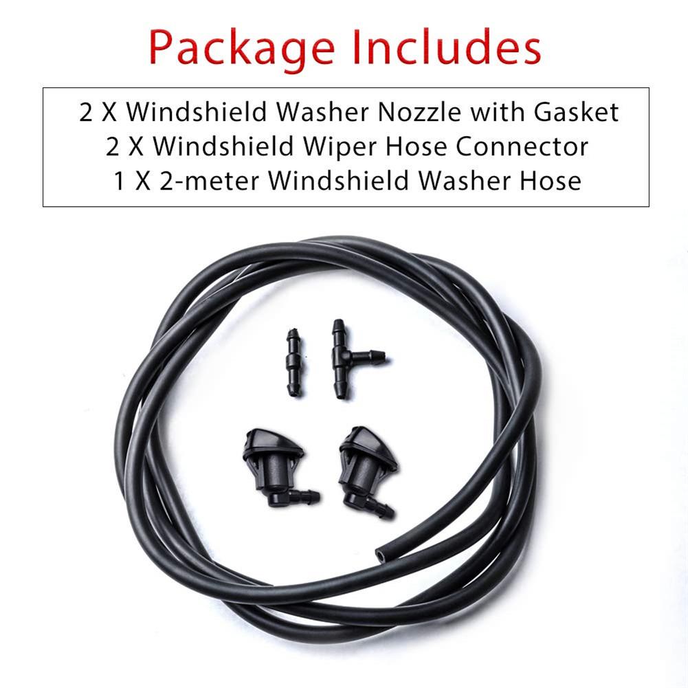 Windshield Washer Nozzles Kit for Jeep Grand Cherokee Malibu | Pontiac G6