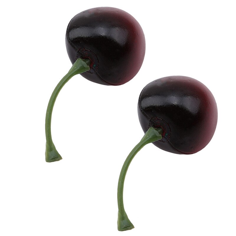 20 stks/set Miniatuur Fruit Keuken Kunstmatige Nep Peer Apple Aardbei Home Decor Keuken Speelgoed Voor Meisjes