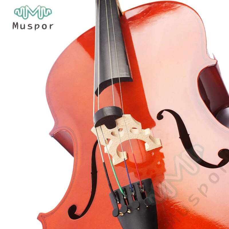 Violoncelle Double basse deux trous/Violoncello muet caoutchouc rond pour 4/4 ou 3/4